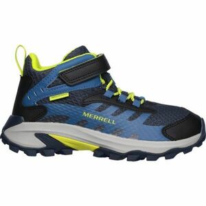 Merrell MOAB SPEED 2 MID A/C WTRPF Încălțăminte outdoor de copii, albastru închis, mărime 36 imagine