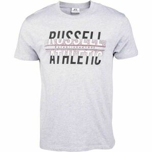 Russell Athletic LARGE TRACKS Tricou bărbați, gri, mărime imagine