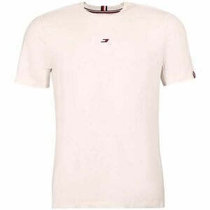 Tommy Hilfiger ESSENTIALS SMALL LOGO S/S TEE Tricou de bărbați, alb, mărime imagine