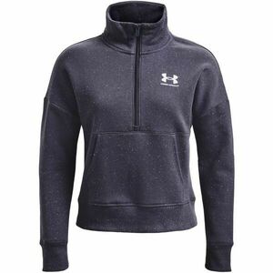 Under Armour RIVAL FLEECE HZ Hanorac fleece femei, albastru închis, mărime imagine