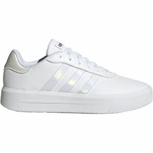 adidas COURT PLATFORM CLN Încălțăminte casual de damă, alb, mărime 41 1/3 imagine