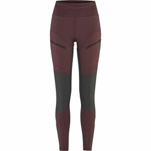 KARI TRAA ANE HIKING TIGHTS Colanți damă, vișiniu, mărime imagine