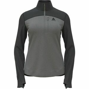 Odlo W PERFORMANCE WOOL X-WARM Tricou femei, gri închis, mărime imagine