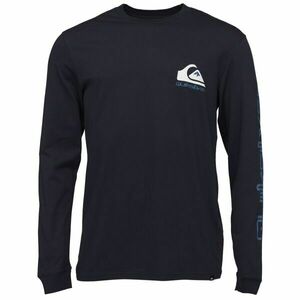 Quiksilver COMP LOGO LS Tricou pentru bărbați, albastru închis, mărime imagine