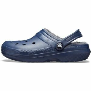 Crocs CLASSIC FUZZ LINED CLOG Saboți femei, albastru închis, mărime 37/38 imagine