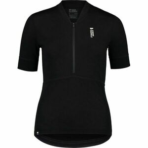 MONS ROYALE CADENCE HALF ZIP Tricou funcțional damă, negru, mărime imagine