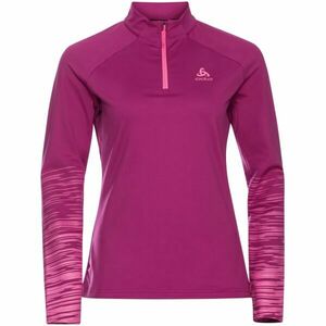 Odlo MID LAYER 1/2 ZIP SESVENNAGRAPHIC Bluză femei, roz, mărime imagine