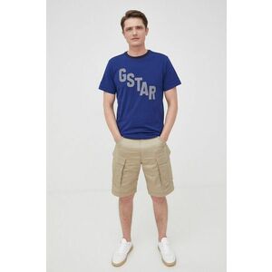 G-Star Raw tricou din bumbac cu imprimeu imagine