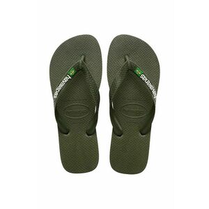 Havaianas slapi BRASIL LOGO culoarea verde, 4110850.3058 imagine