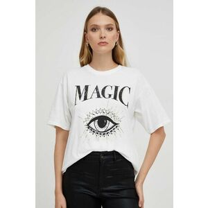 Answear Lab tricou din bumbac femei, culoarea alb imagine