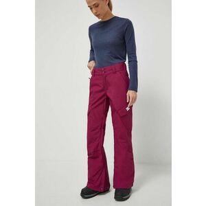 DC pantaloni Nonchalant culoarea bordo imagine