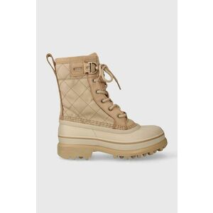Sorel cizme de iarna CARIBOU ROYAL WP culoarea bej, 2048771 imagine