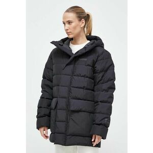 Marmot geaca de puf femei, culoarea negru, de iarna, oversize imagine