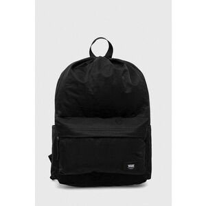 Vans rucsac culoarea negru, mare, neted imagine