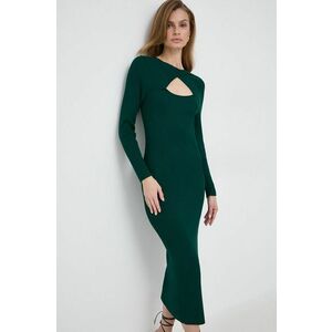 Morgan rochie culoarea verde, maxi, mulata imagine