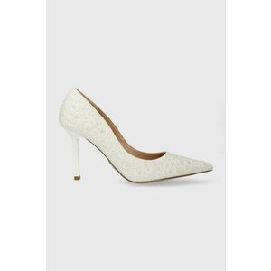 Steve Madden pantofi cu toc Classie-P culoarea alb, SM11002957 imagine