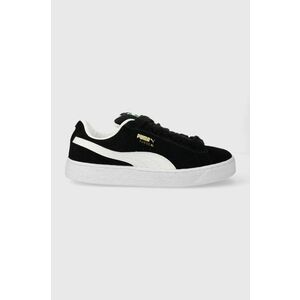 Puma sneakers din piele Suede XL culoarea negru 395205 imagine