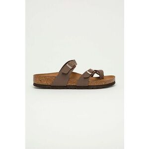 Birkenstock papuci Mayari femei, culoarea maro, 71063 imagine