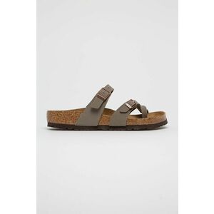 Birkenstock papuci Mayari femei, culoarea maro, 71071 imagine