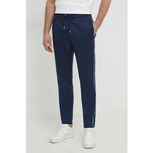 Michael Kors pantaloni de trening culoarea albastru marin, cu imprimeu imagine