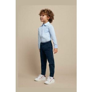 Mayoral pantaloni copii skater fit culoarea albastru marin, neted imagine