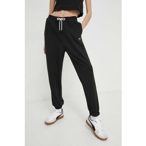 Tommy Jeans pantaloni de trening din bumbac culoarea negru, uni DW0DW17771 imagine