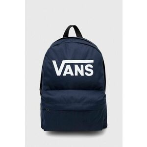 Vans rucsac culoarea albastru marin, mare, cu imprimeu imagine