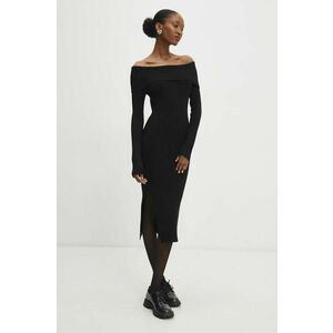 Answear Lab rochie culoarea negru, mini, mulata imagine