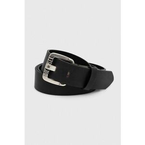 Diesel curea de piele bărbați, culoarea negru X08881.P1913 imagine