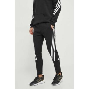 adidas pantaloni de trening culoarea negru, cu imprimeu IN3310 imagine