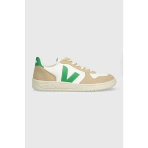 Veja sneakers din piele V-10 culoarea: alb VX0503146A imagine