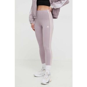 adidas colanți femei, culoarea violet, cu model IR5334 imagine