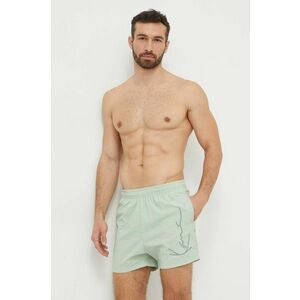 Karl Kani pantaloni scurti de baie culoarea verde imagine