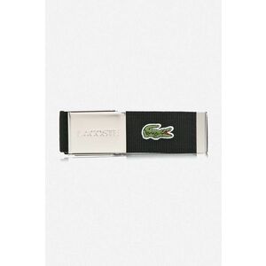 Lacoste curea barbati, culoarea negru imagine