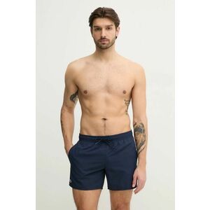 Lacoste pantaloni scurti de baie culoarea albastru marin imagine