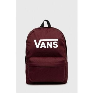 Vans rucsac culoarea bordo, mare, cu imprimeu imagine