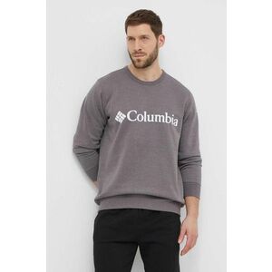 Columbia bluza barbati, culoarea gri, cu imprimeu imagine