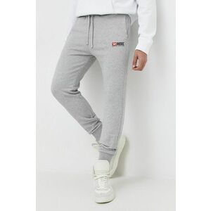 Diesel pantaloni de trening din bumbac culoarea gri, uni A03770.0GEAD imagine