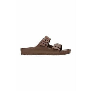 Birkenstock papuci Arizona Eva barbati, culoarea maro, 1027328 imagine