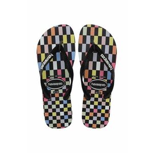 Havaianas slapi TOP CHECK culoarea negru, 4148764.4366 imagine