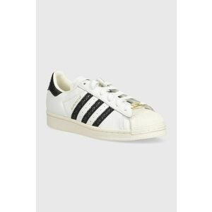 adidas Originals sneakers din piele Superstar culoarea alb, IF3637 imagine