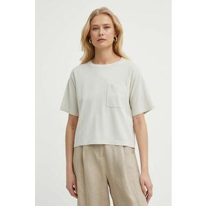 Max Mara Leisure tricou culoarea bej 2416360000000 imagine