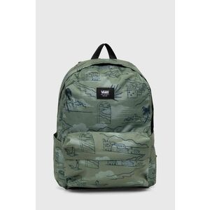 Vans rucsac culoarea verde, mare, modelator imagine