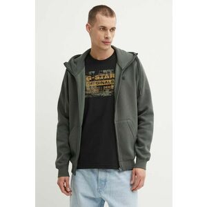 G-Star Raw bluza barbati, cu glugă, neted imagine