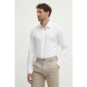 BOSS camasa barbati, culoarea alb, cu guler clasic, slim, 50503356 imagine