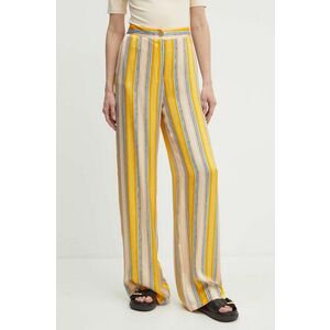 MAX&Co. pantaloni femei, drept, high waist, 2416131015200 imagine