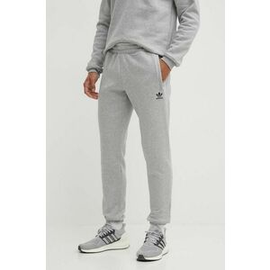 adidas Originals pantaloni de trening Essential culoarea gri, melanj, IY7359 imagine