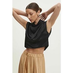 Answear Lab top culoarea negru, neted imagine