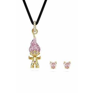 Swarovski colier si cercei GOOD LUCK TROLLS 5691945 imagine