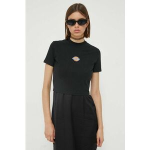 Dickies tricou femei, culoarea negru imagine